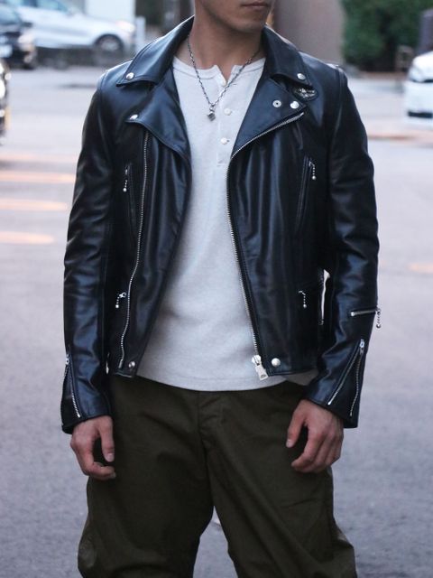 Lewis Leathersの革ジャンをよりクラシックに着こなす術