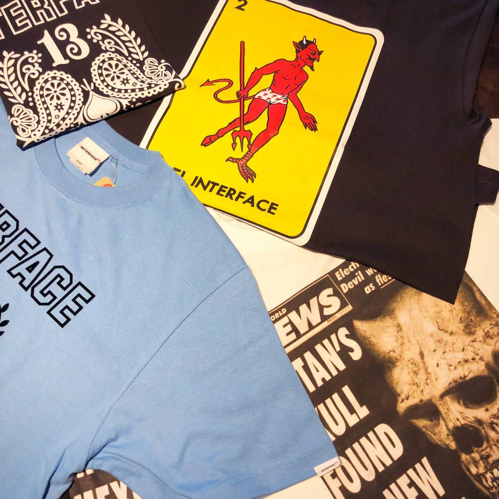 INTERFACE : SUMMER T-SHIRT COLLECTION !!