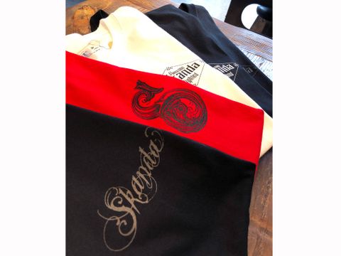 また少々作成致しました。。SKANDAオリジナルTシャツ
