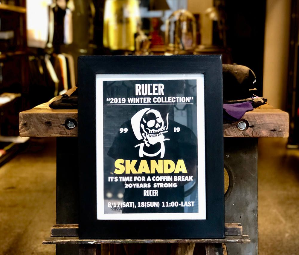 "SKANDA × RULER "