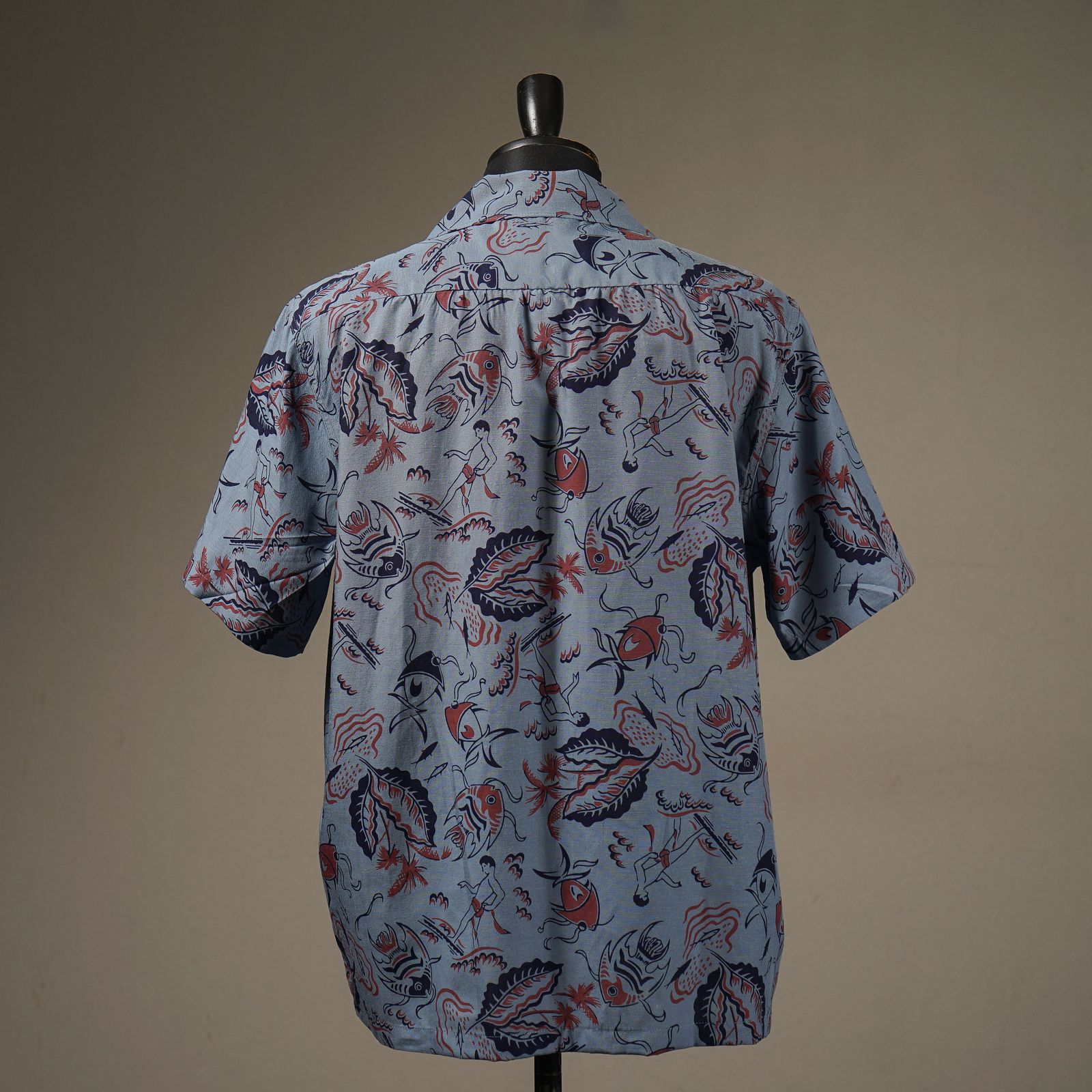 SEA ISLAND - S/S COVERALL SHIRTS (SAX)
