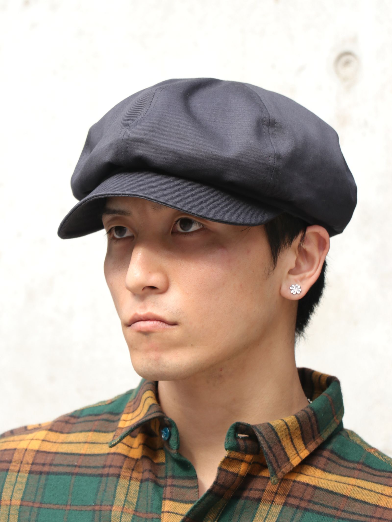 O.L.A.W EMBROIDERY CASQUETTE (CHARCOAL GLAY)
