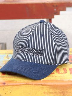 SKANDA カーブバイザーミドルキャップ / SKANDA Curve Visor Middle Cap (HICKRY×DENIM)