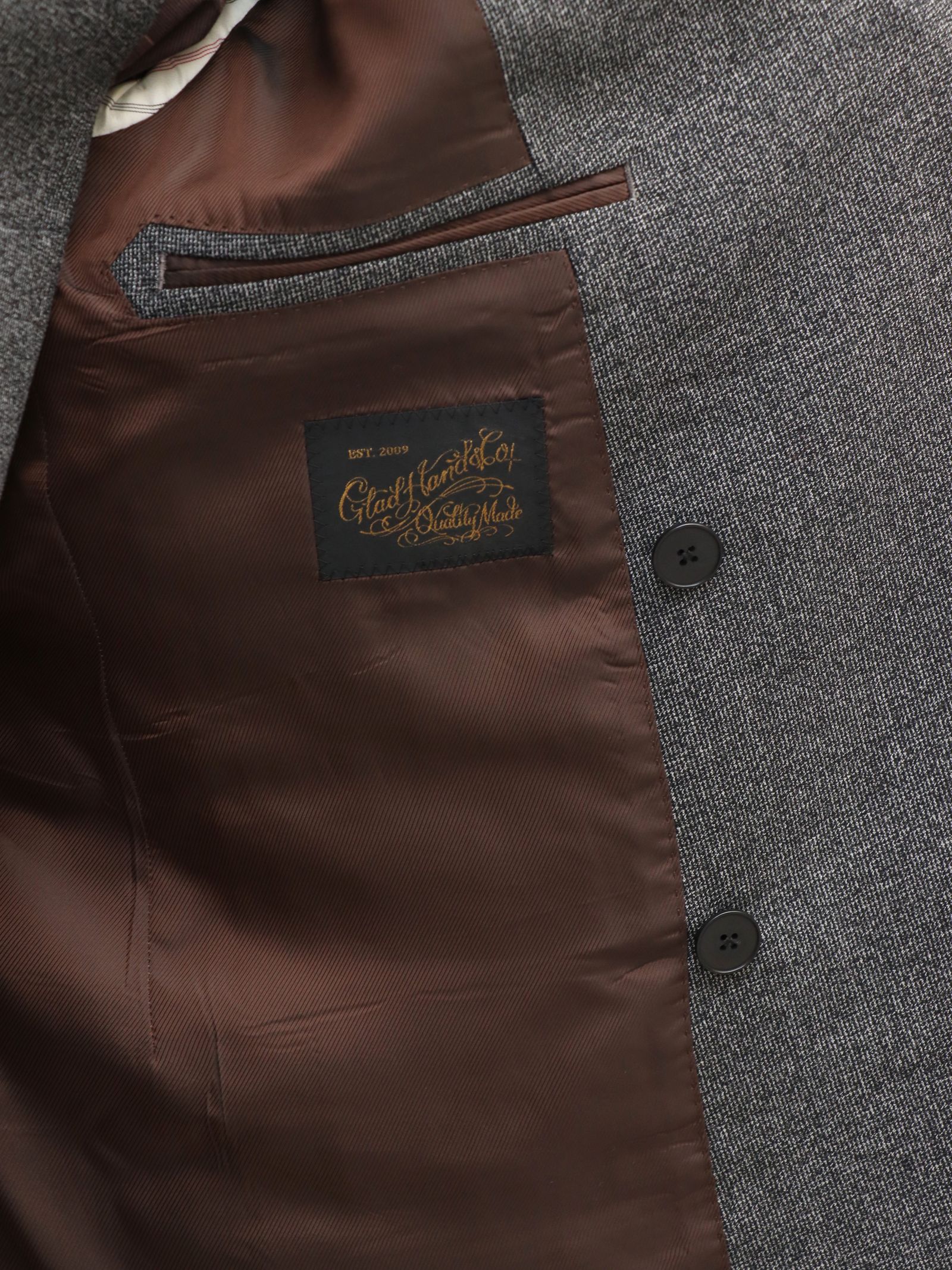 Cole - Suit Gladhand Tailored (Salt And Pepper Pattern)