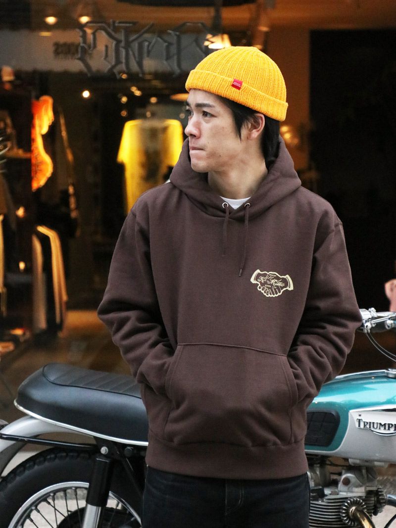 BS VANDAL  ORIGINAL  HEAVY OZ PULLOVER (BROWN)