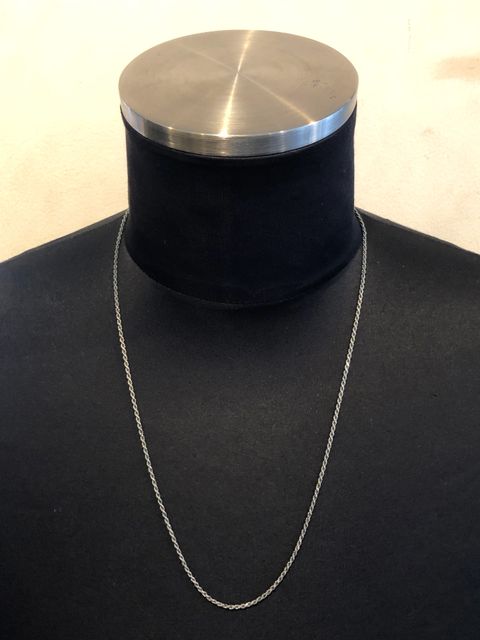 ROPE TYPE CHAIN 60cm (線径約1.8mm) (SILVER925)