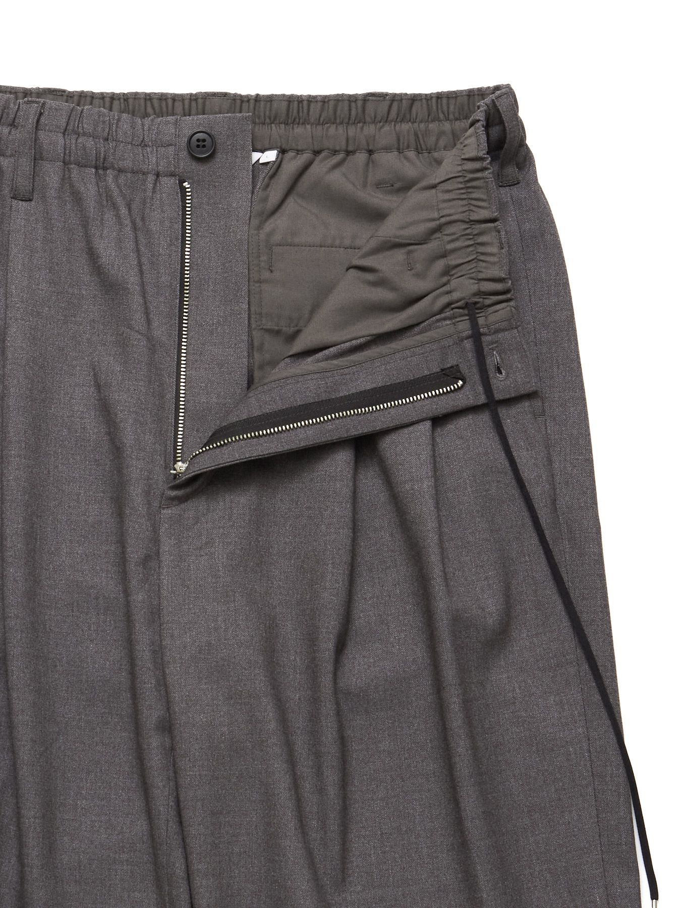 ワイド スラックス / WIDE SLACKS (CHARCOAL GRAY)