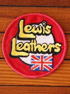 "LEWIS LEATHERS 80s LOGO" PATCH