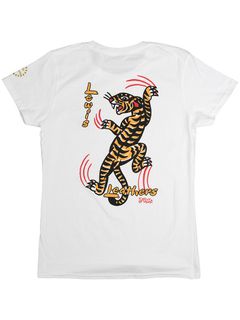"CLAWING TIGER T-SHIRTS (WHITE)