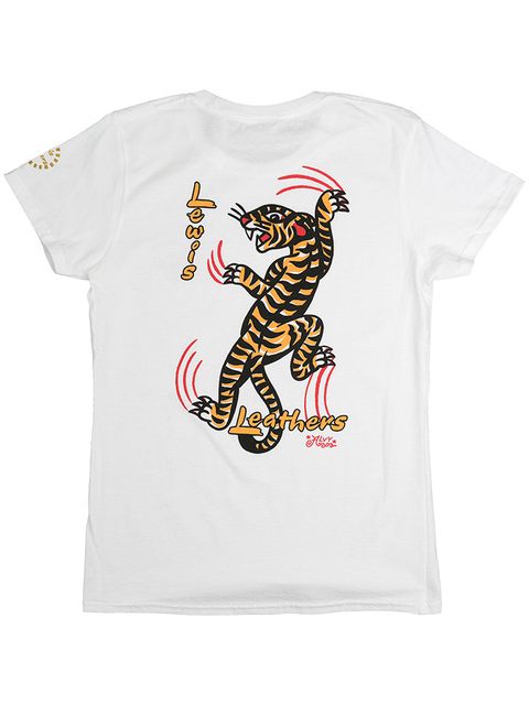 "CLAWING TIGER T-SHIRTS (WHITE)