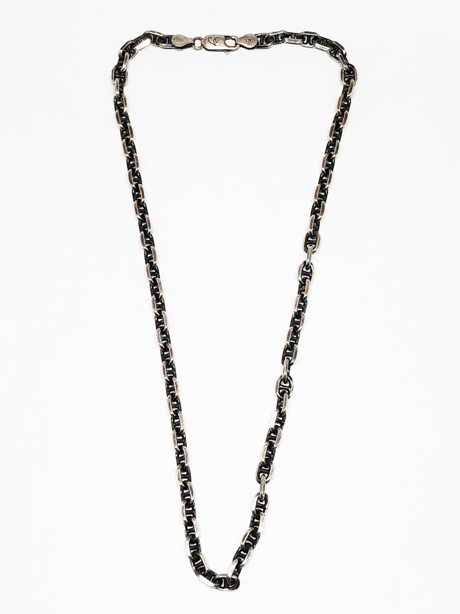ANCHOR CHAIN 45cm (厚み 約1.6mm , 幅約5.5mm) (SILVER925)