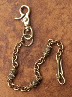 BULL WALLETCHAIN (BRASS)