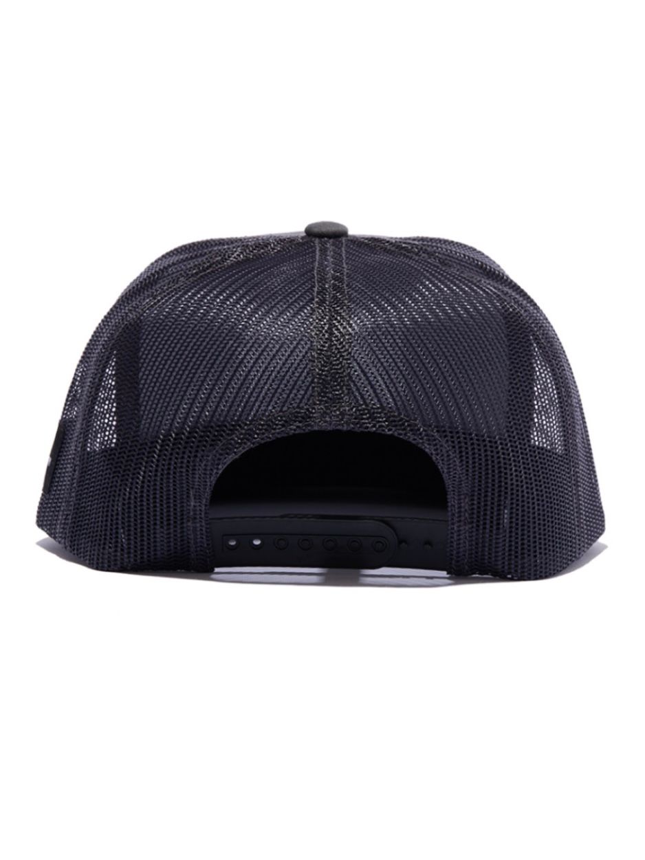 MALTESE KRAKEN TRUCKER MESHCAP (CHARCOAL/NAVY/BLACK)