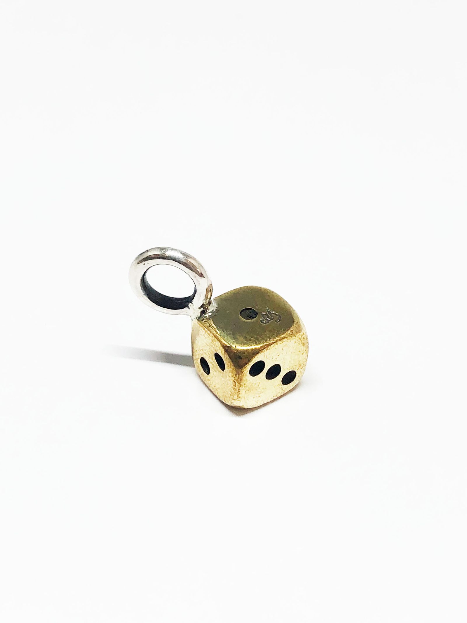 SMALL SIZE DICE NECKTOP (BRASS)