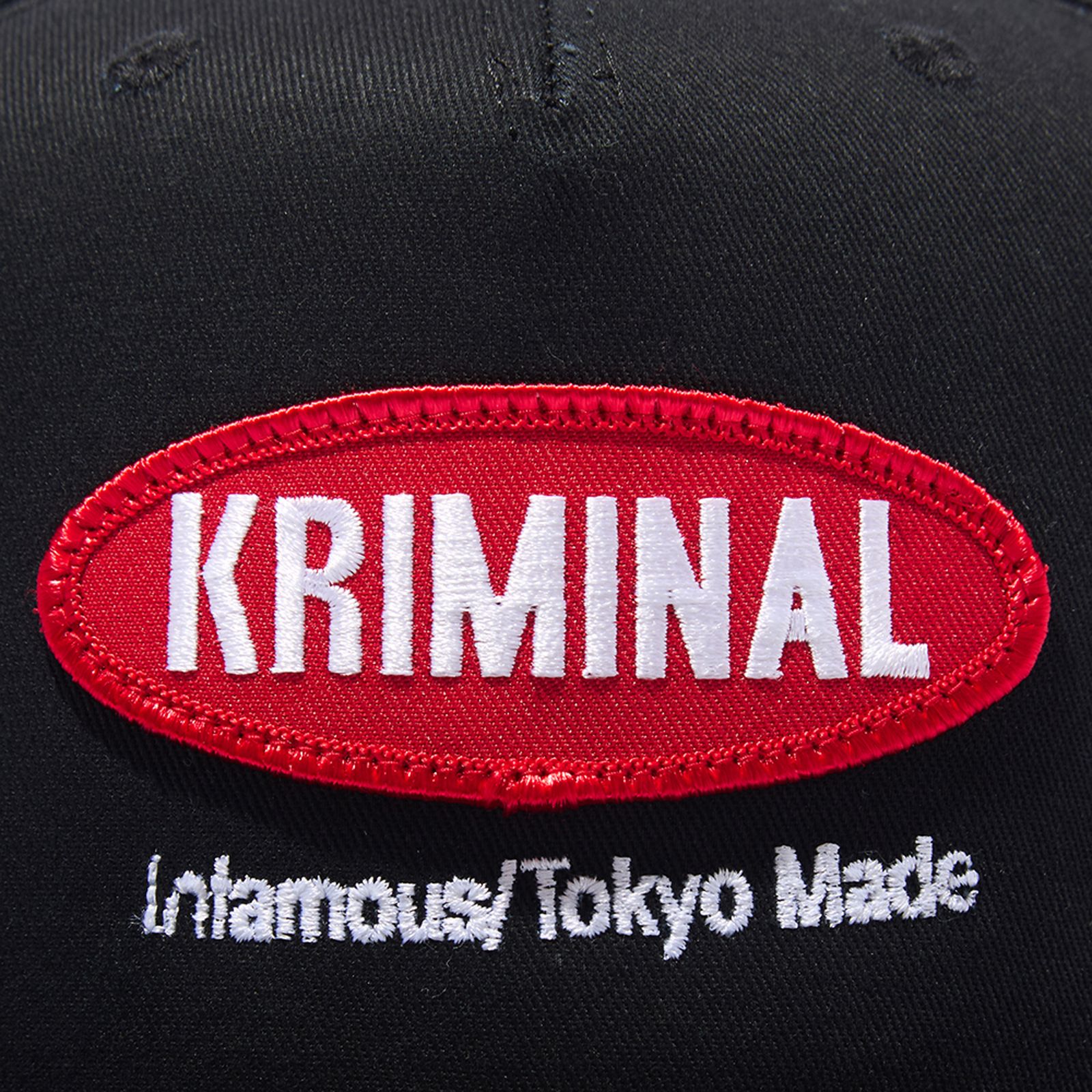 KR TWILL 5PANEL SBC (BLACK)