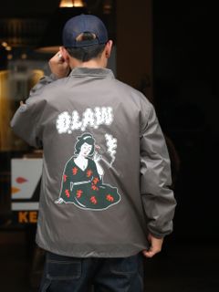 "S" LADY BOA COACH JACKET(CHACOAL GRAY)