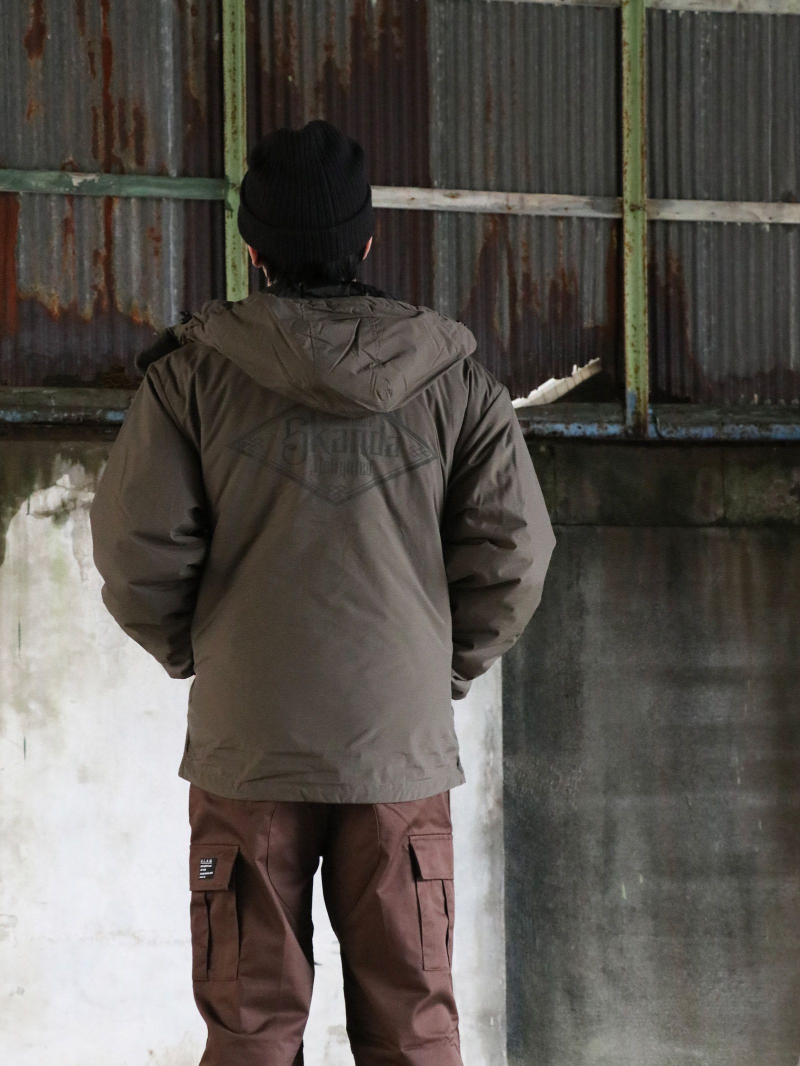 SKANDA REFLECTIVE WARM SHELL JACKET (OLIVE)