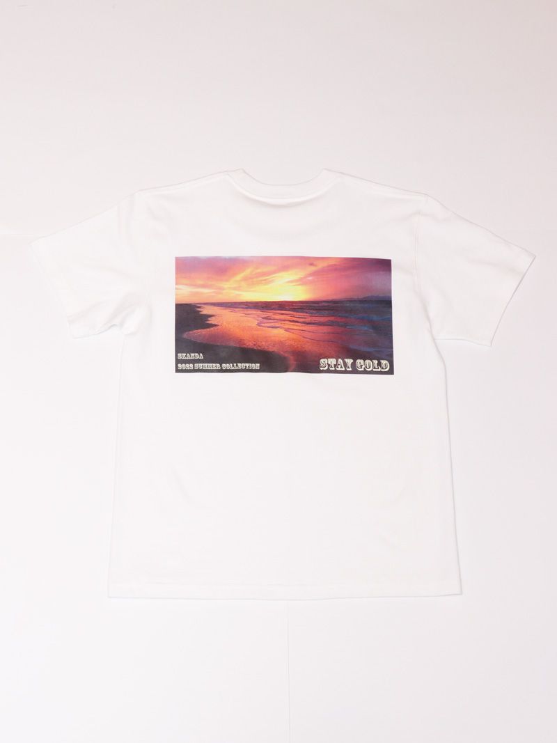 "STAY GOLD" TEE (WHITE)