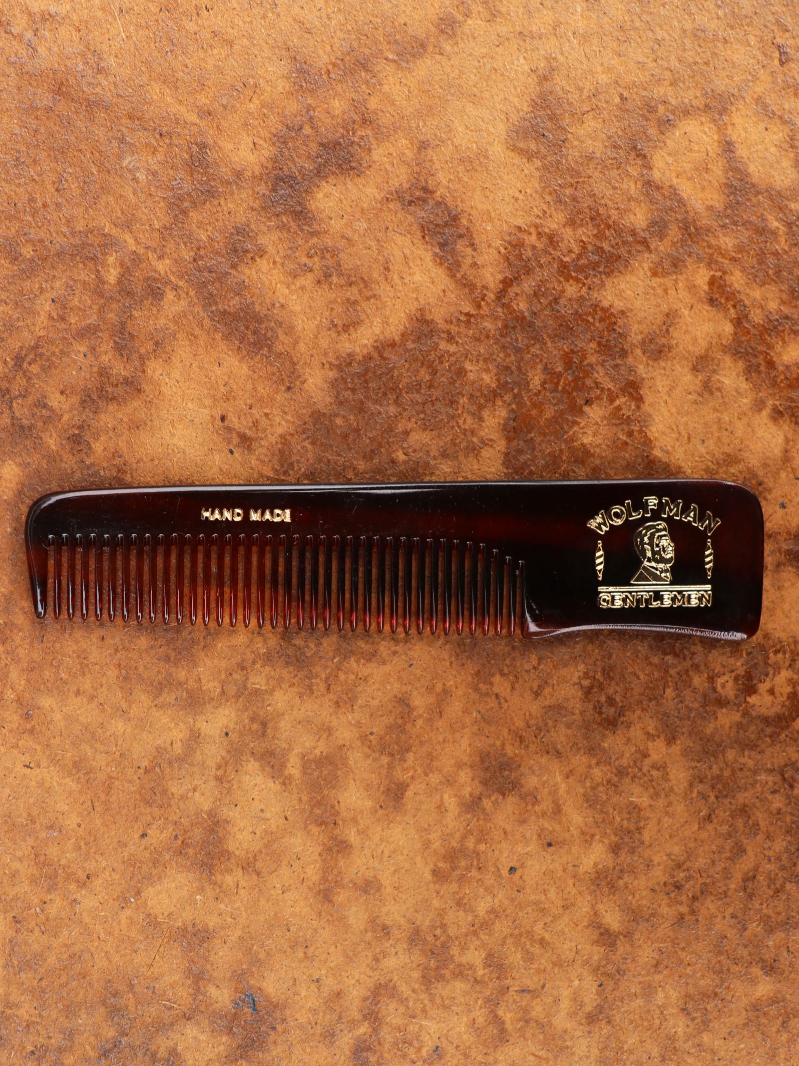 【WOLFMAN】Pocket Comb (Short)