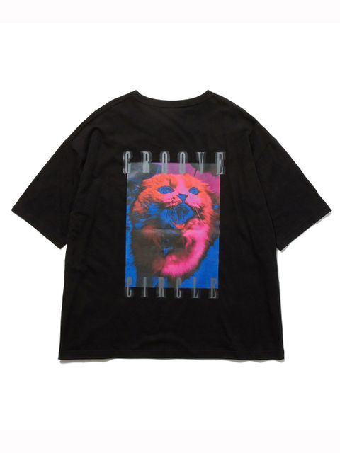 キャット オーバーサイズ Tシャツ (ブラック) / CAT OVERSIZED TEE(BLACK)