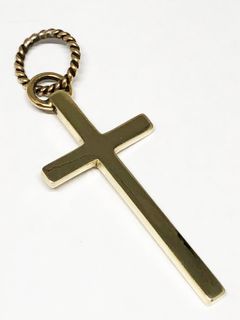 CROSS PENDANT (BRASS)