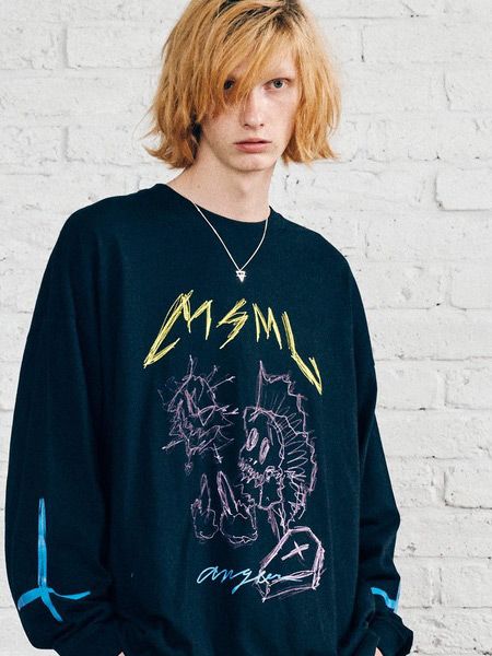 アンガーロングスリーブTシャツ / ANGER LONG SLEEVE TEE