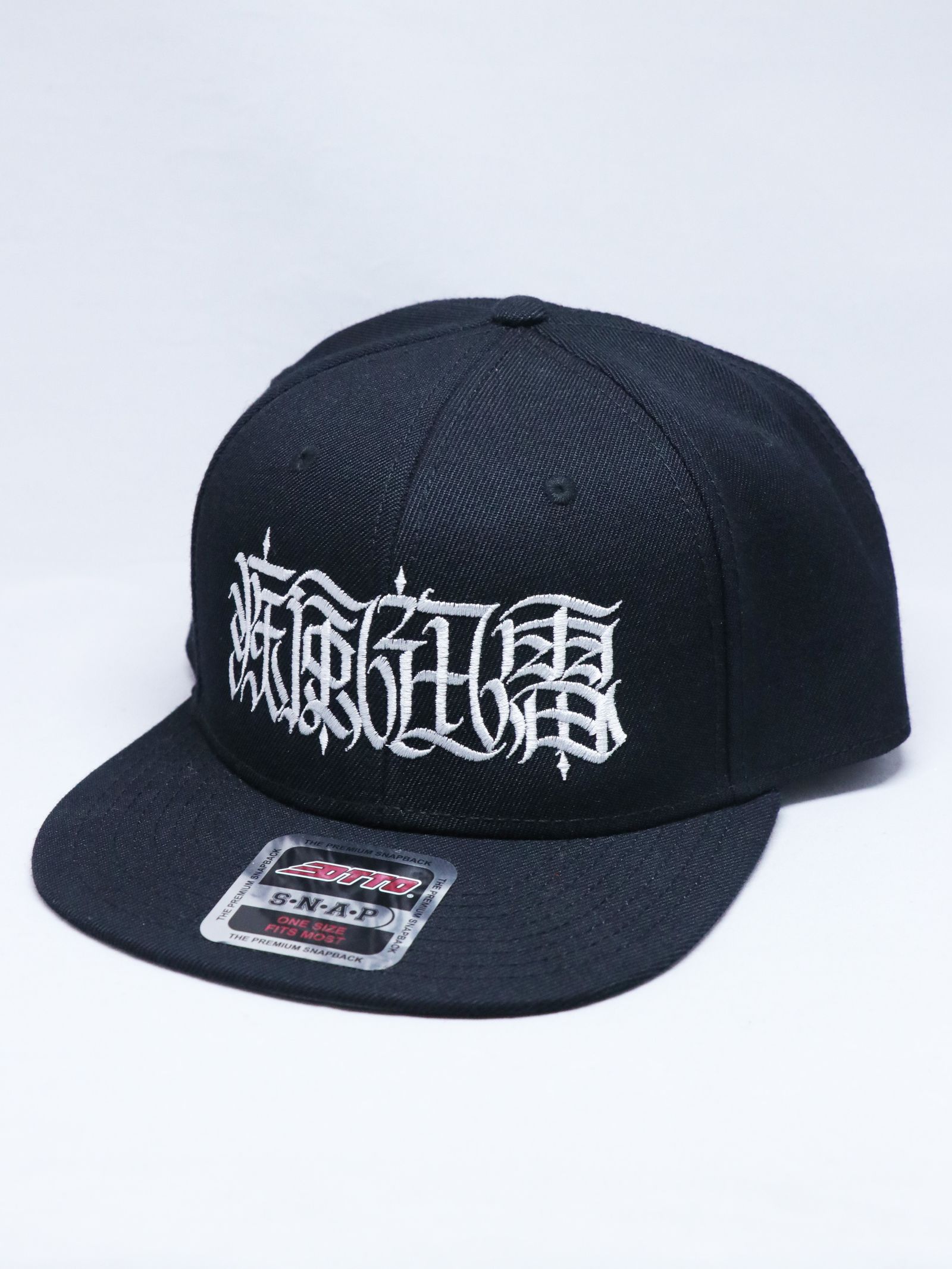 MOZYSKEY×SKANDA "疾風迅雷"CAP (BLACK×WHITE)