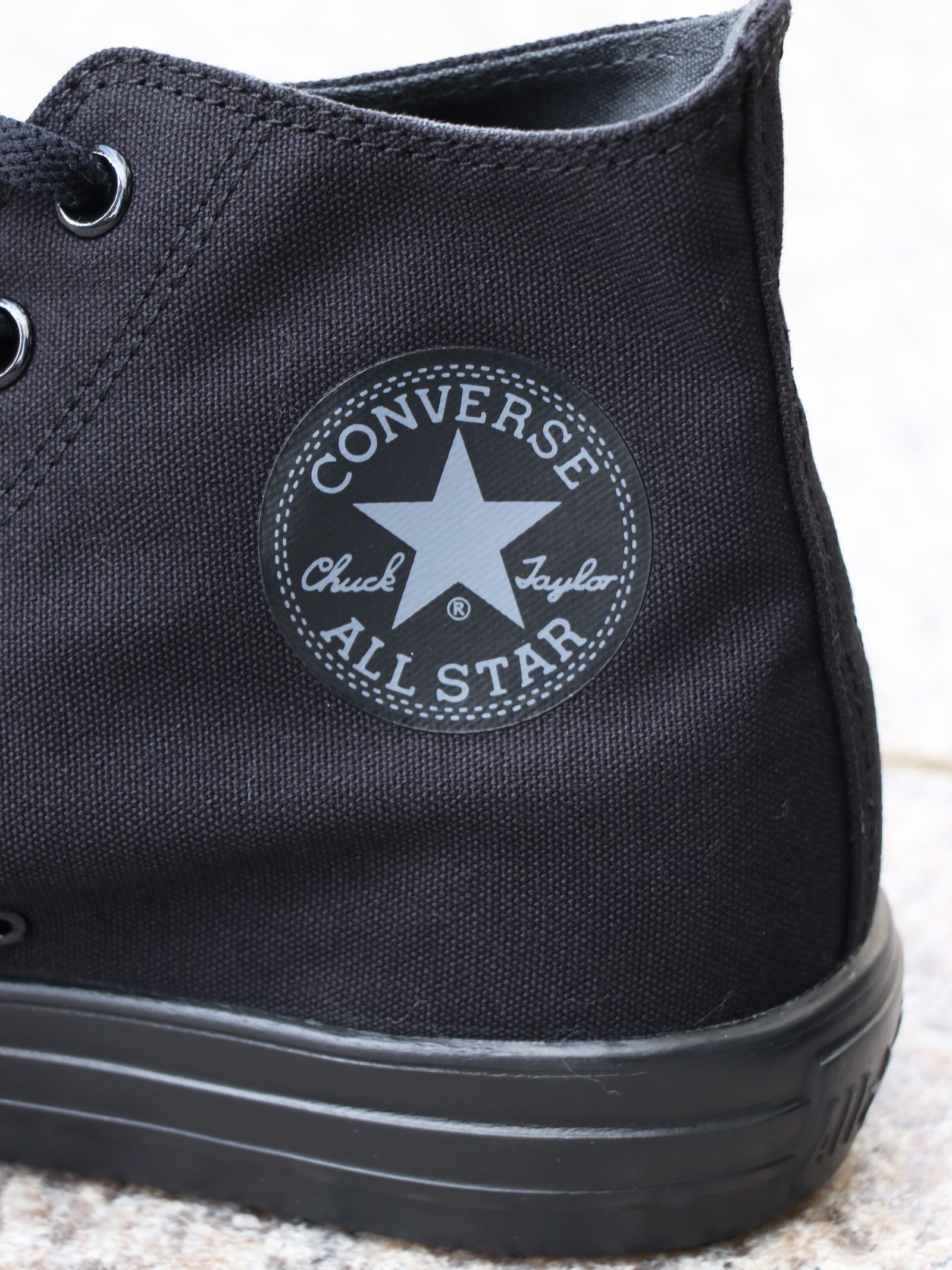 ALL STAR LIGHT HI (BLACK MONOCHROME)
