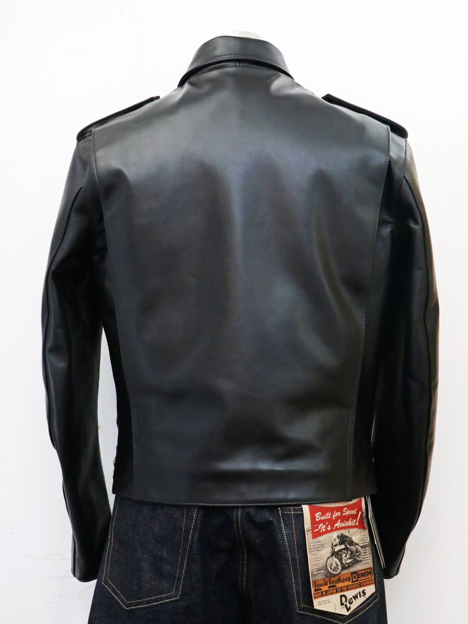 【受注オーダー】メンフィズジャケット (ホースハイド×レッドキルティング) / MEMPHIS JACKET (#723) (HORSE / RED QUILT)