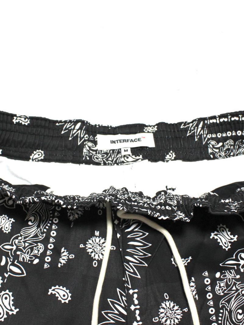 PAISLEY COTTON SP (BLACK)