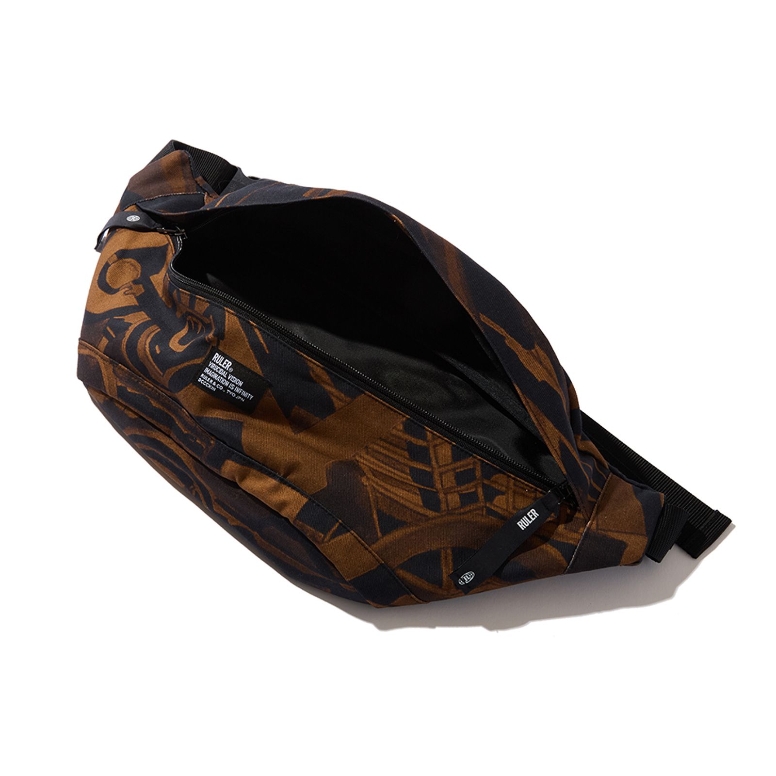 JK DRILL XL BODY BAG (BROWN, BLUE)