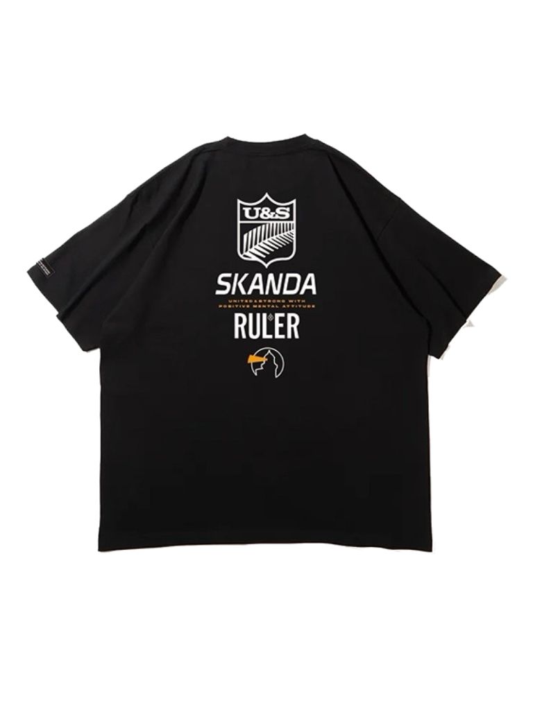 RULER X SKANDA S/S T (BLACK)