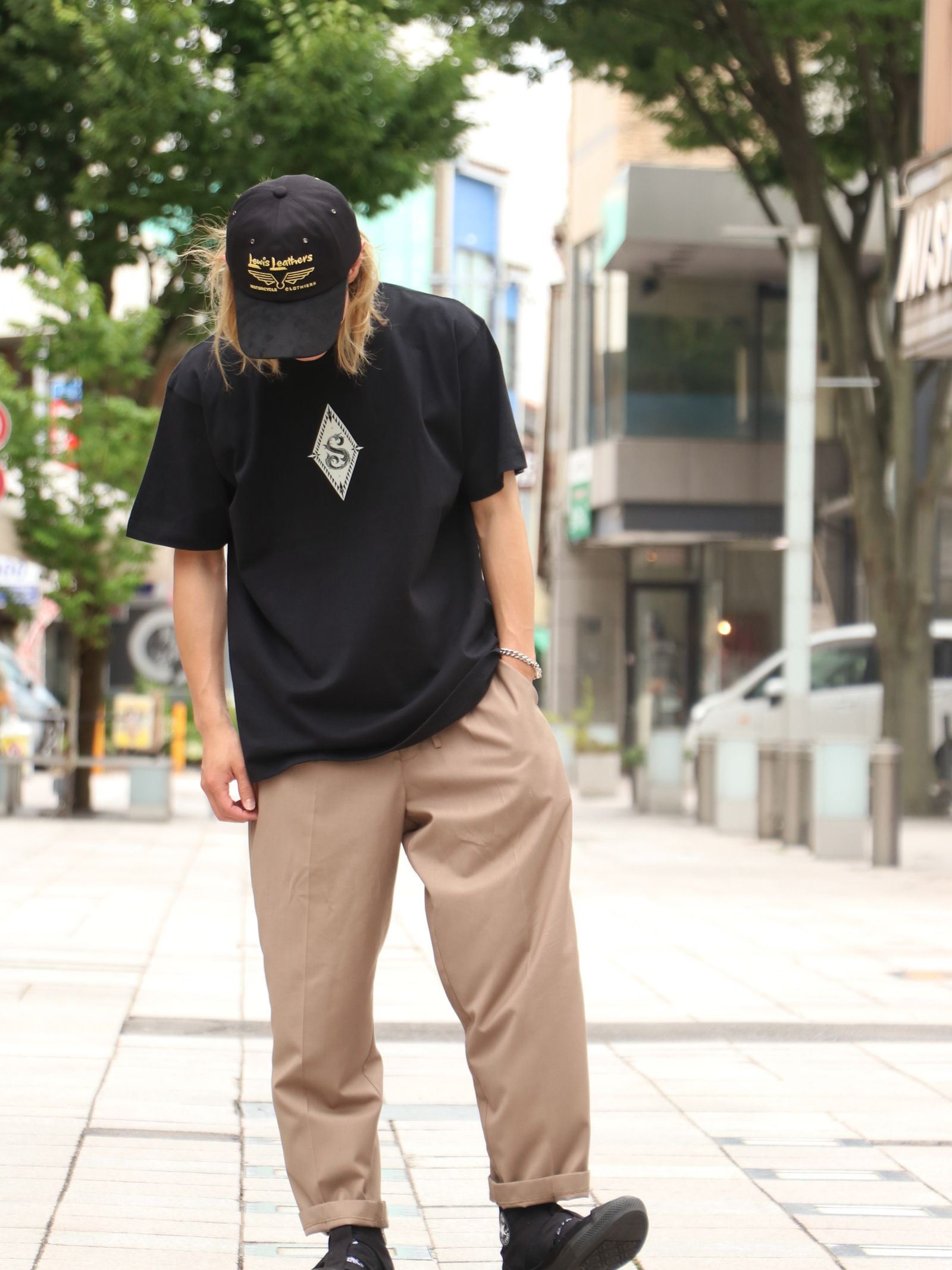 トライバル タイガーTシャツ (ブラック) / TRIBAL TIGER TEE