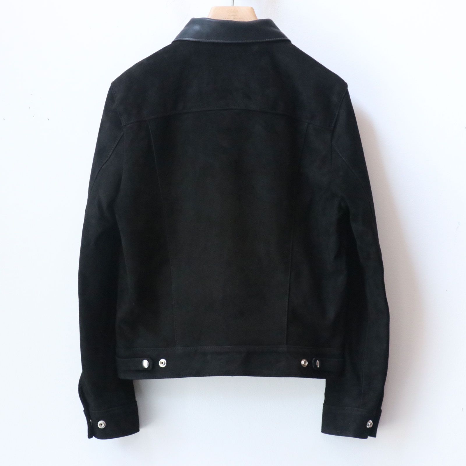 【即日発送可能】#988 WESTERN JACKET (BLACK SUEDE) / 38inch