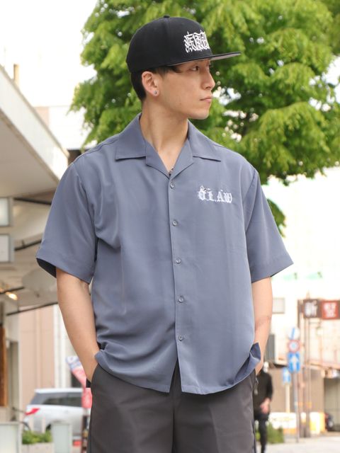 SILKY EMBROIDERY S/S SHIRT / シルキーエンブロイダリー ショートスリーブシャツ