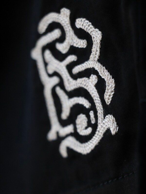 Main Match BOXING SHORTS WITH BS / SHADY BLACK