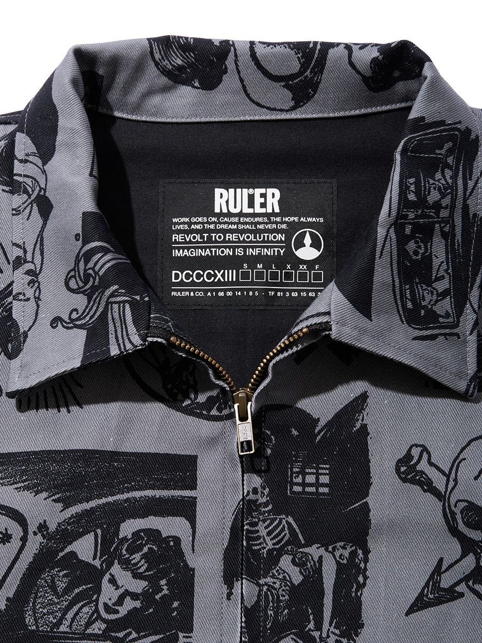 PULP SKULL DRIZZLER (GRAY)
