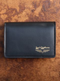 LEWIS LEATHERS CARD CASE (BLACK)