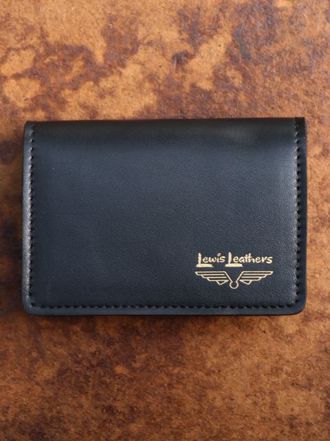 LEWIS LEATHERS CARD CASE (BLACK)