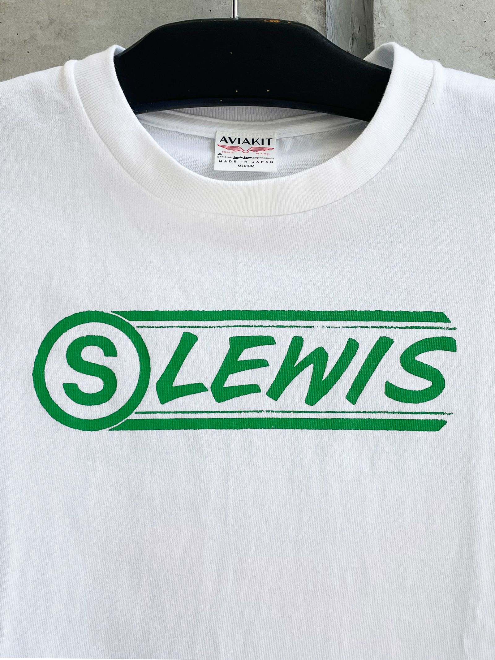 "S LEWIS" T-SHIRTS (WHITE)