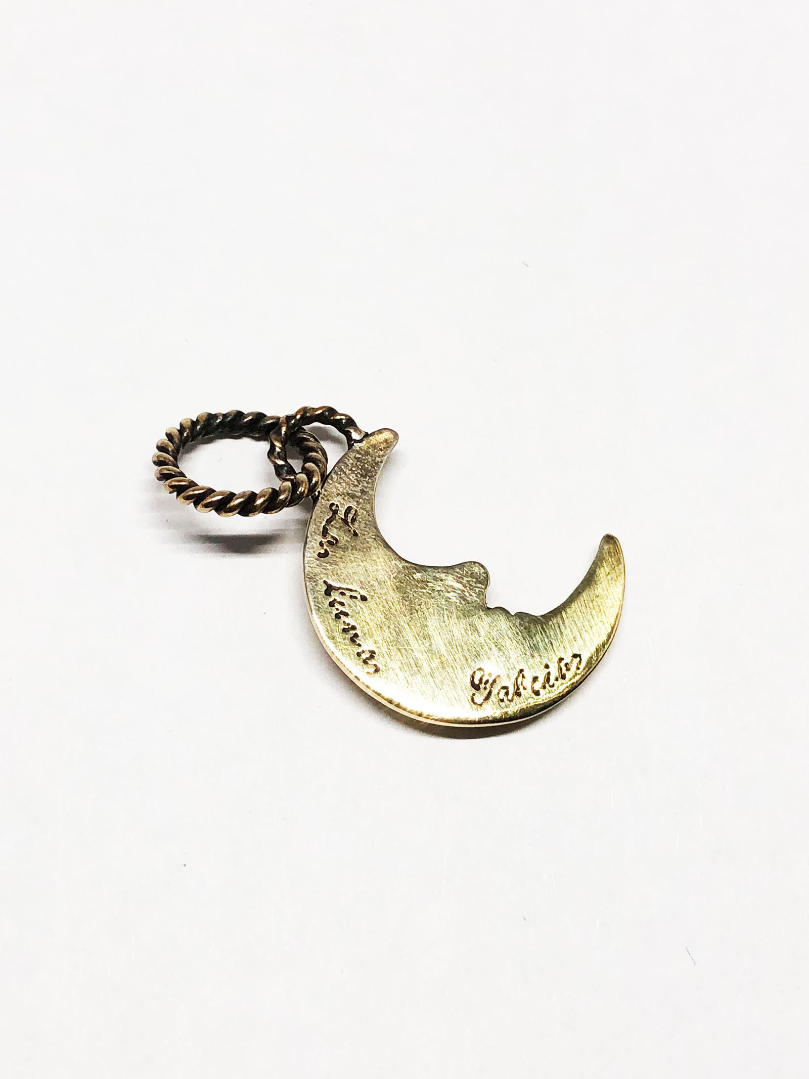 LA LUNA NECK TOP (SMALL) (BRASS)