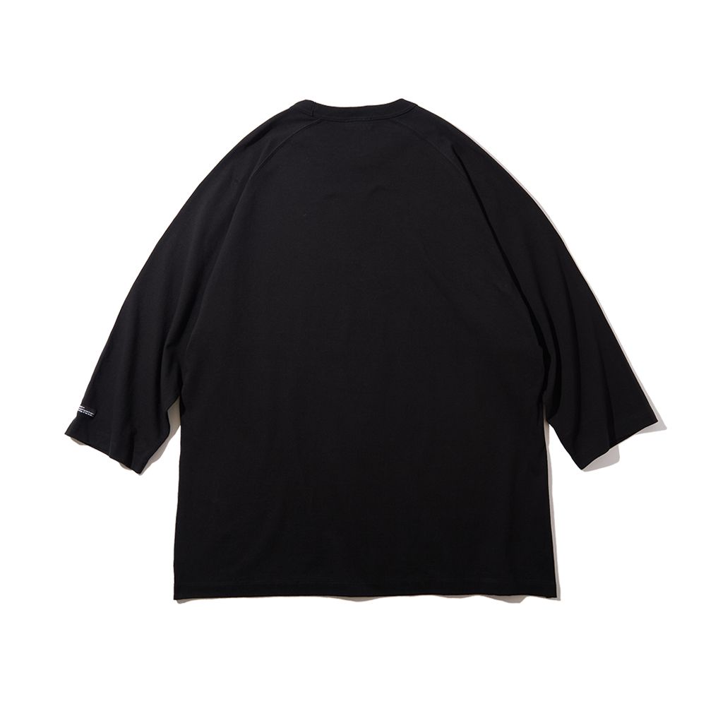 REBELLION RAGRAN 3/4 TEE (BLACK)