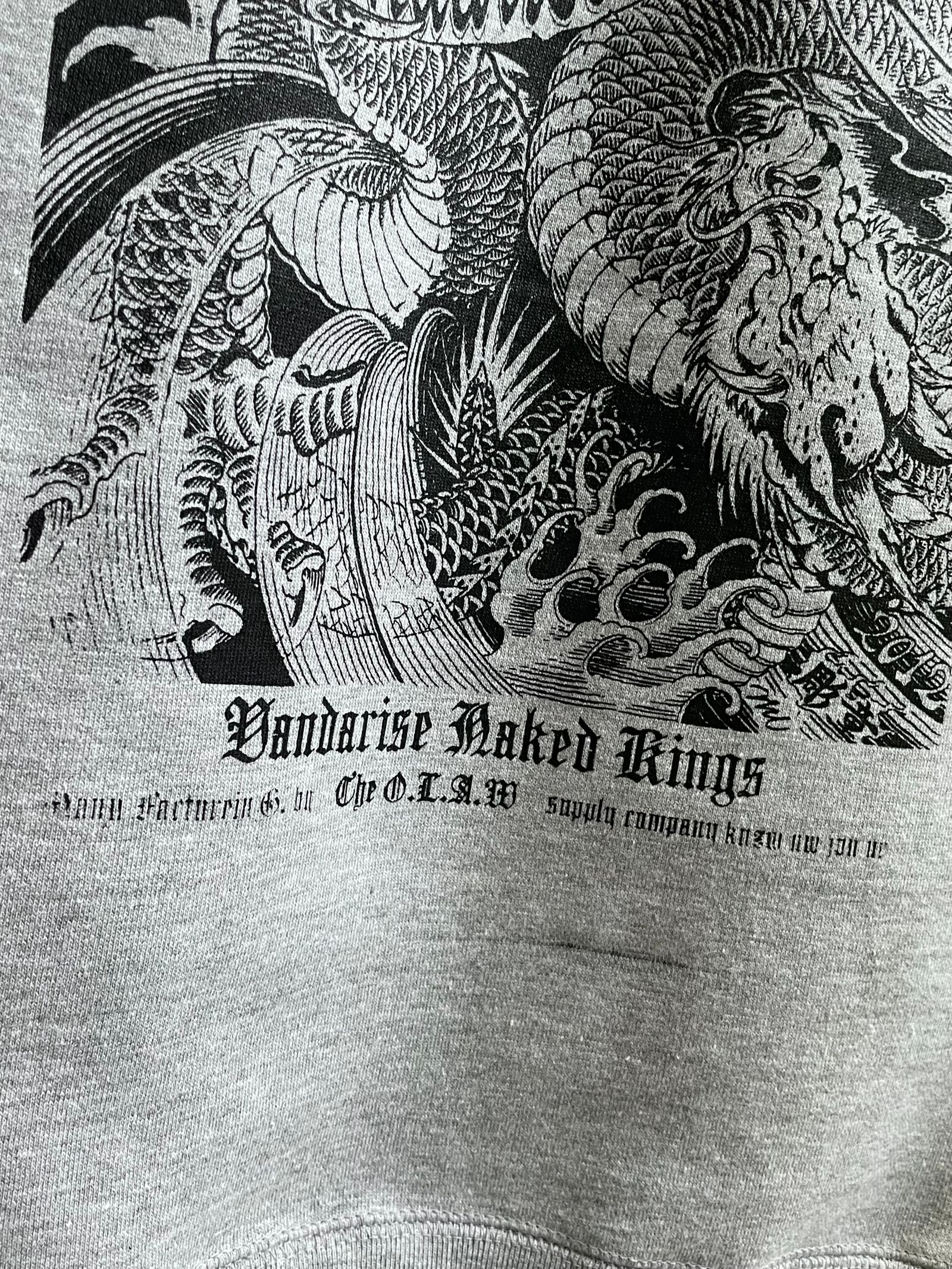 DRAGONORIGNAL HEAVY OZ PULLOVER (GRAY)