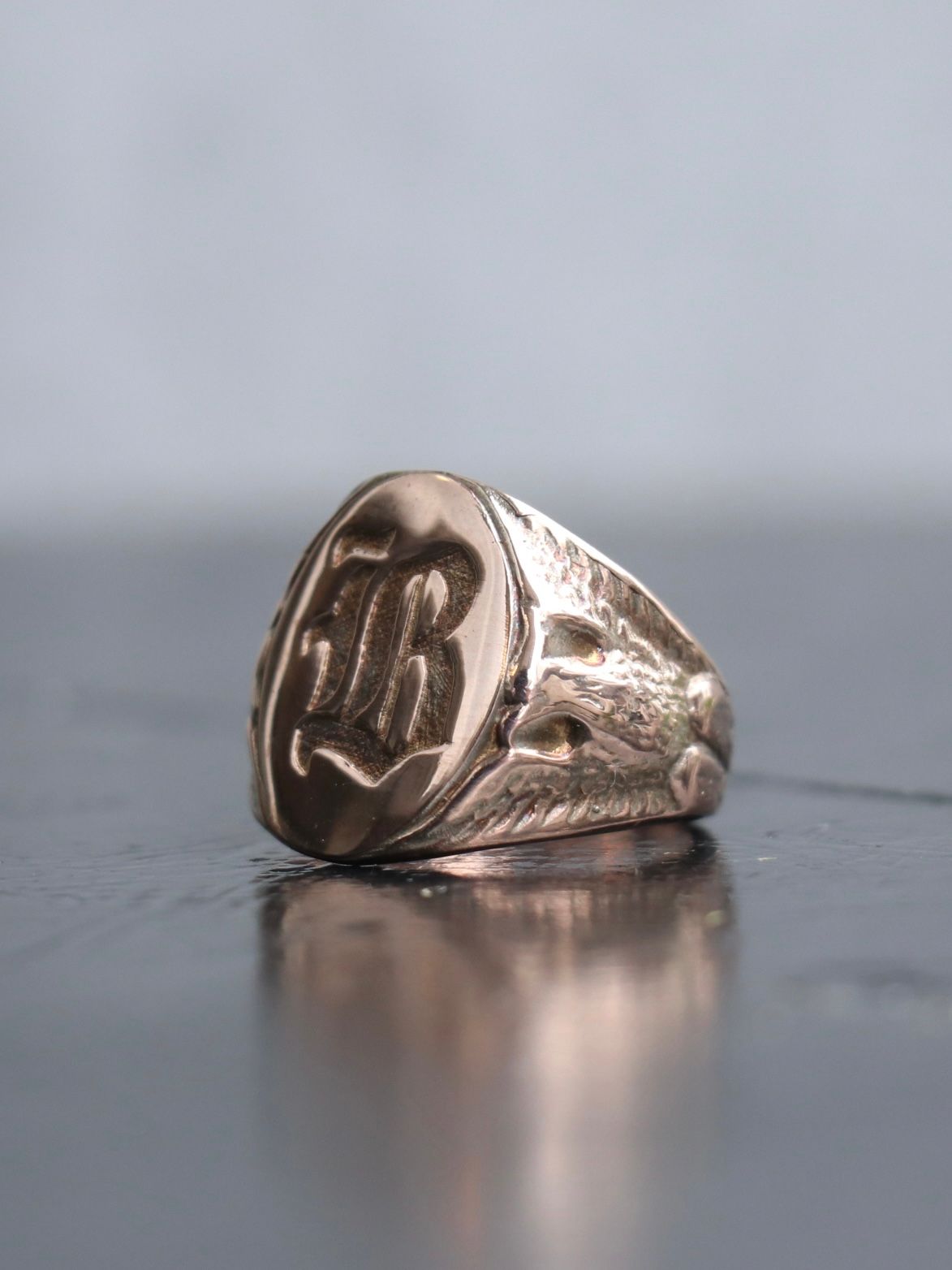 SIGNET RING (PINK GOLD)