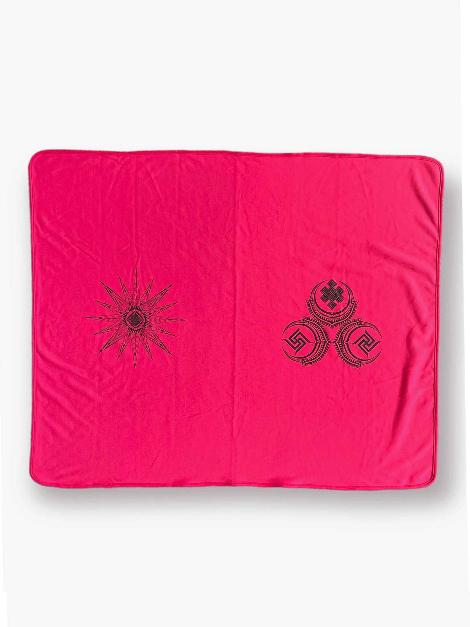 "SOLUA" SMOOTH BLANKET -(LARGE) (BLACK,NAVY,RED)
