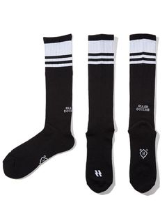 RR HIGH SOCKS (BLACK)