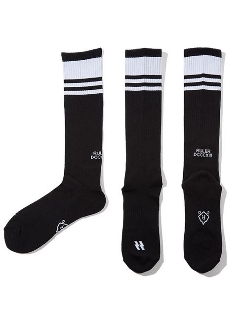 RR HIGH SOCKS (BLACK)