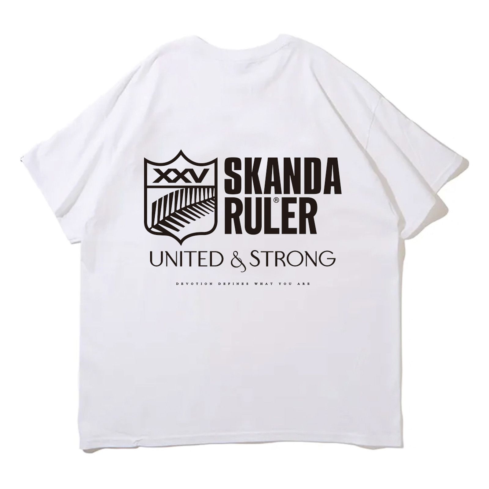 RULER x SKANDA 25th S/S TEE (WHITE)