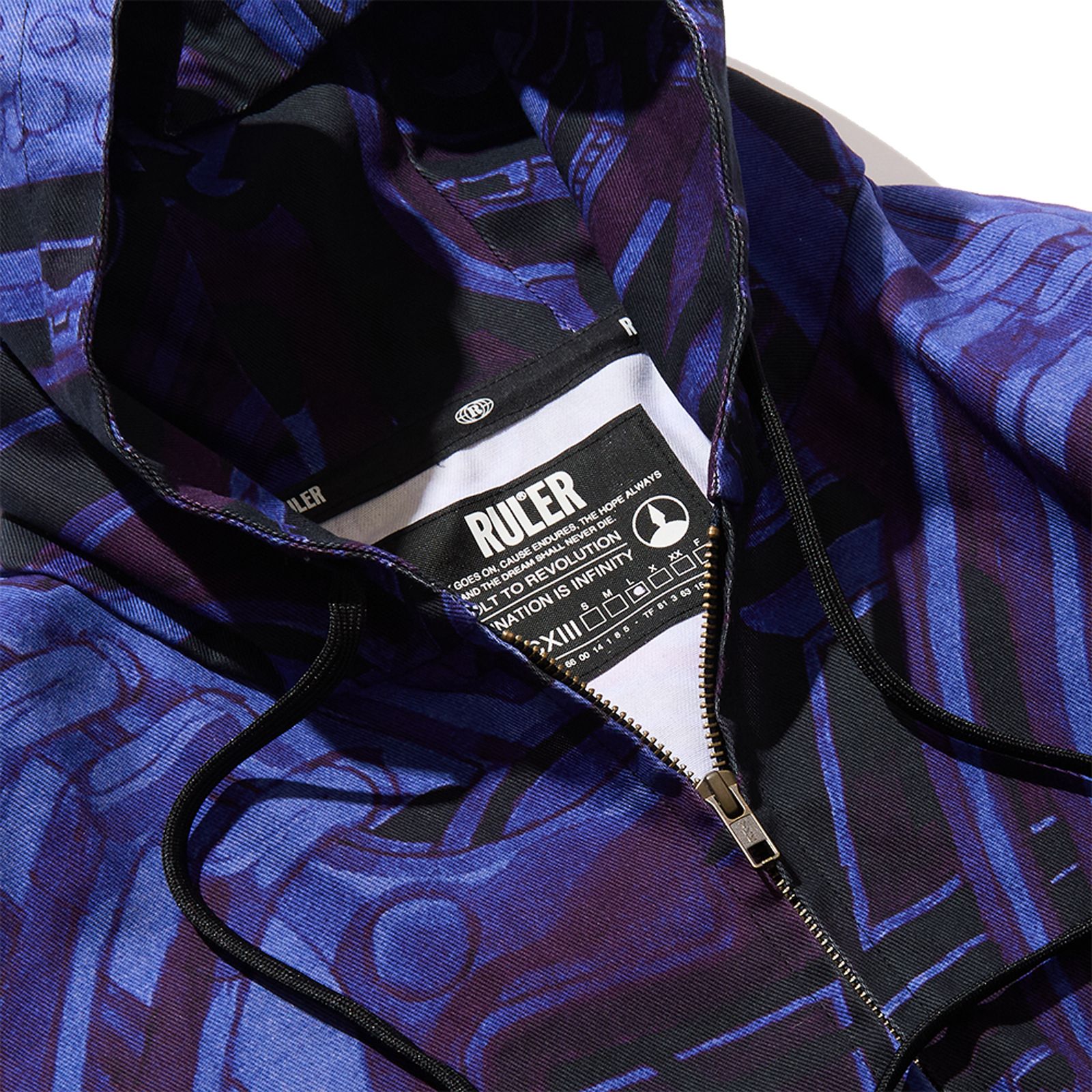 JK DRILL PARKER (BROWN, BLUE)