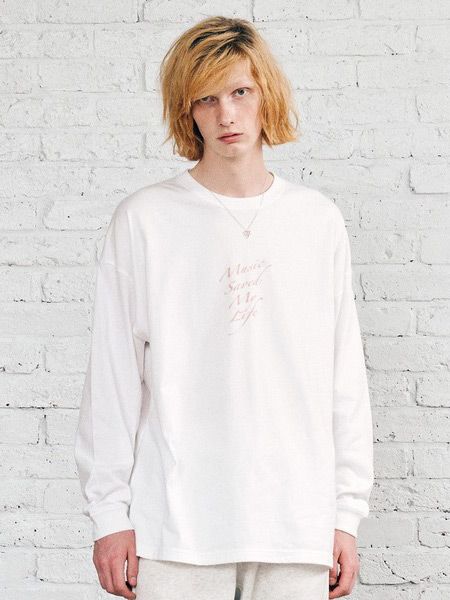 ローズロングスリーブTシャツ / ROSE LONG SLEEVE TEE